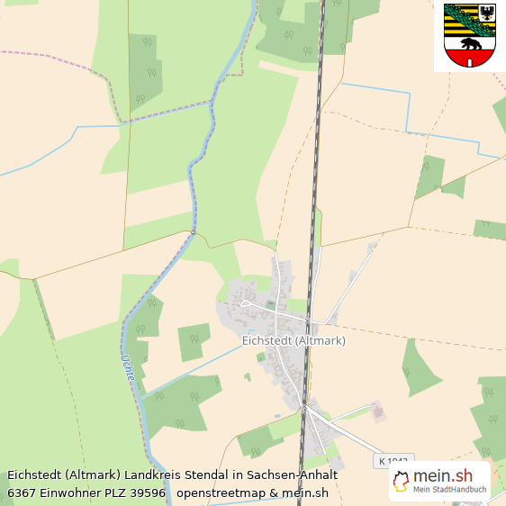 Eichstedt (Altmark) Dorf Lageplan